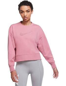 SUDADERA NIKE DRI-FIT MUJER CUELLO REDONDO SWOOSH