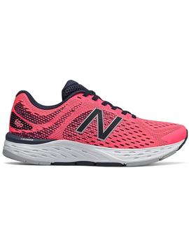 NEW BALANCE MUJER 680 V6, ROSA