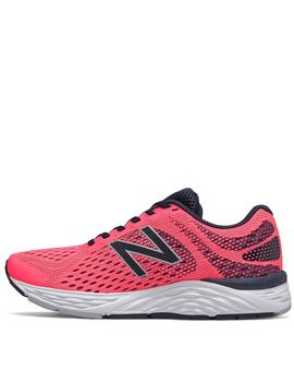 NEW BALANCE MUJER 680 V6, ROSA